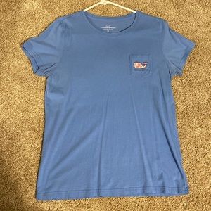 Vineyard vines medium blue tee